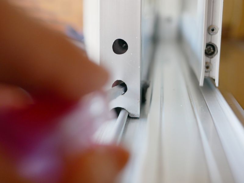 Sliding Door Track Repair